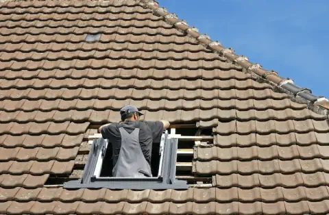 Pose de velux - Sernhac